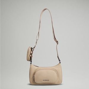 NWT Lululemon Crossbody with Nano Pouch 2L in Trench